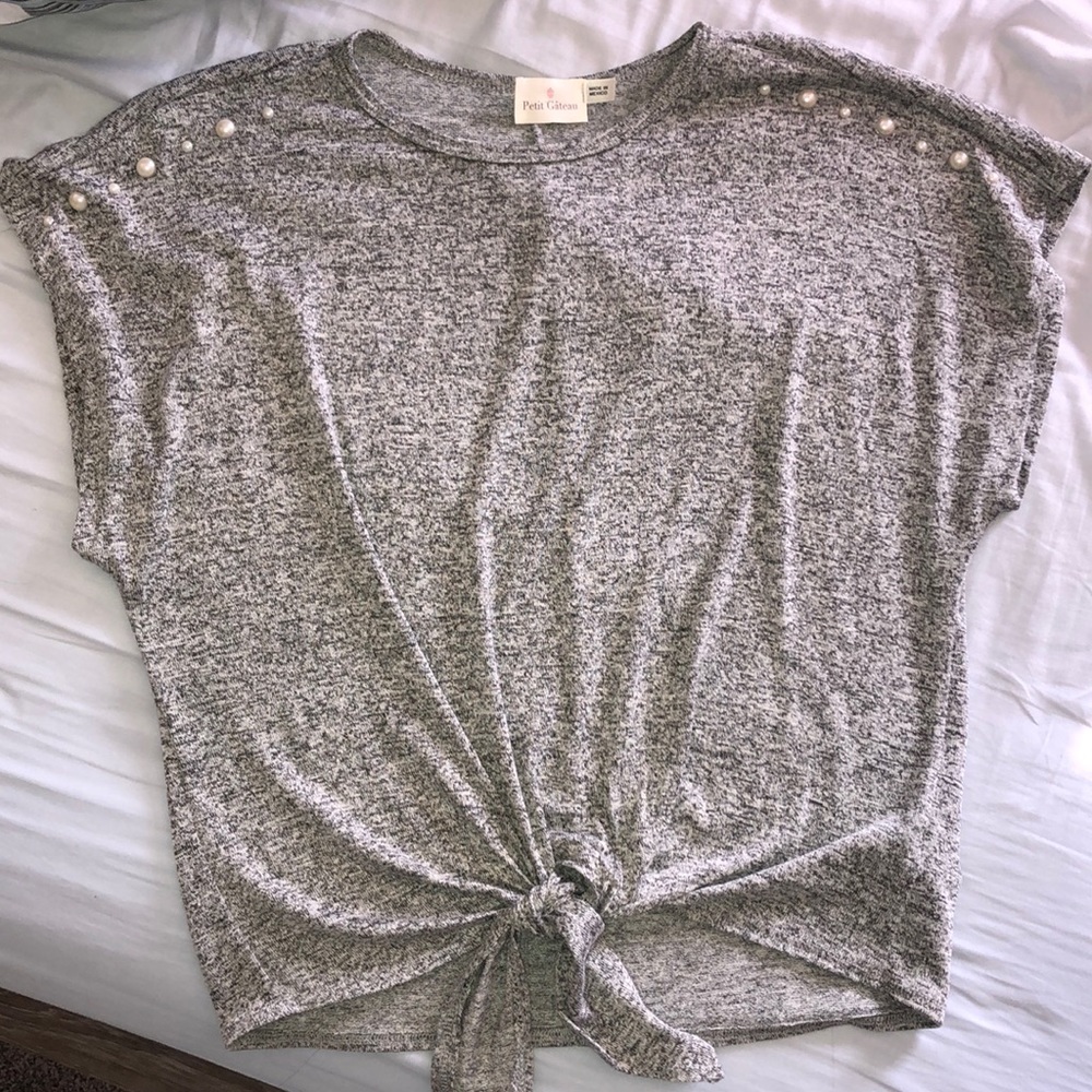 Pearl Short sleeve sweater